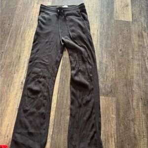 Thread & Supply Charcoal Ribbed Lounge Pants